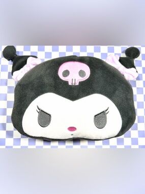 Sanrio Kuromi Plush Car Headrest Pillow